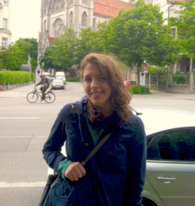Katie in Munich.